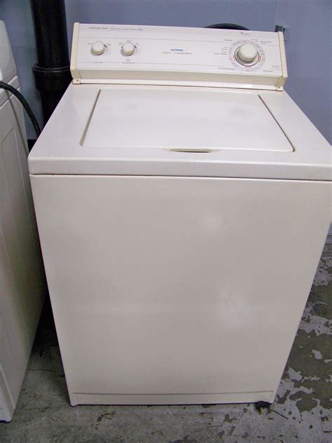 I have a Whirlpool WTG7500GW0 washing machine. . Old whirlpool washer models